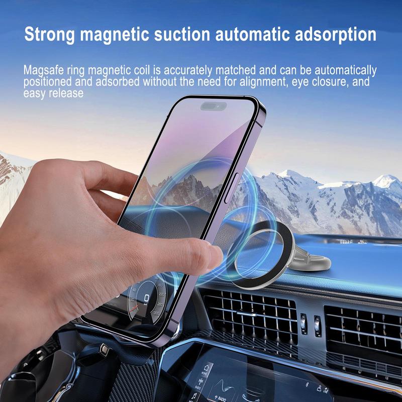 360 Degree Rotation Magnetic Car Phone Holder For Car Phone Car Mount For All Smartphone Case Foldable Bracket