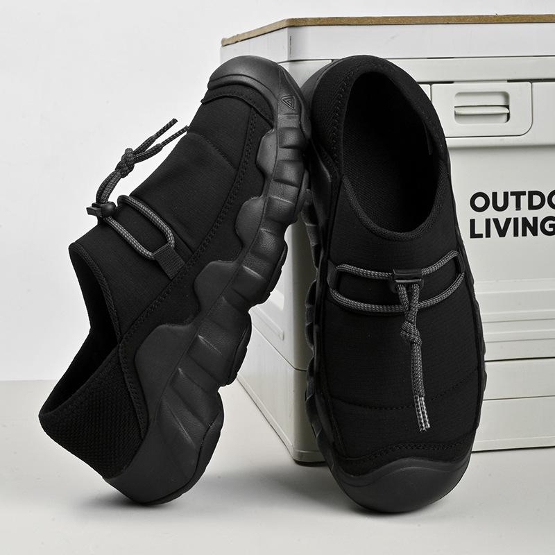 2025 Popular Men's Shoes Retro Light Breathable Non-slip Soft Sole One Pedal Sports Shoes Men's Casual Shoes