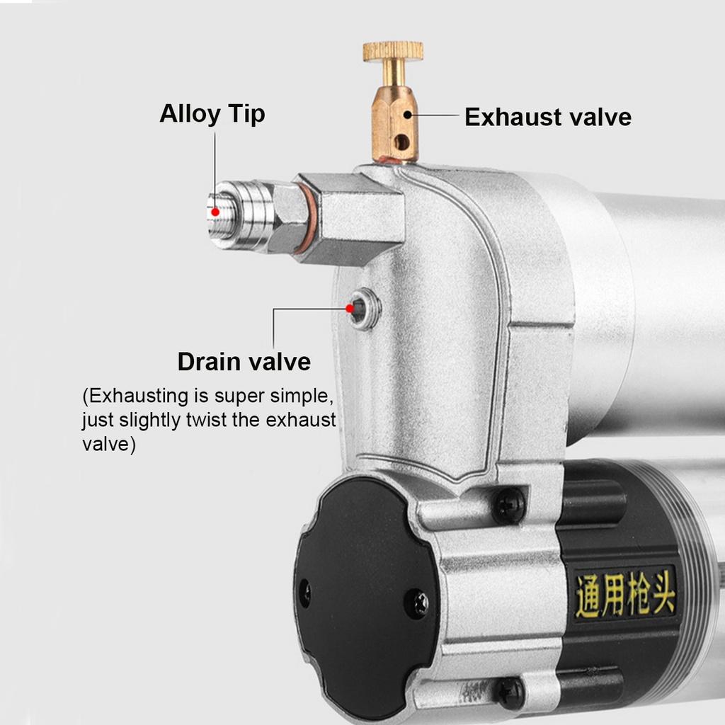 600ml 600W Cordless Electric Grease Guns Rechargeable Lithium Battery Grease Guns 21V Electric Drill Screwdriver