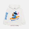 Kinder Kapuzenpullover 4-14 Jahre Stitch HD Druck Jungen Mädchen Sweatshirts Geburtstagsgeschenk Stitch Lässig Rundhals Langarm 2025