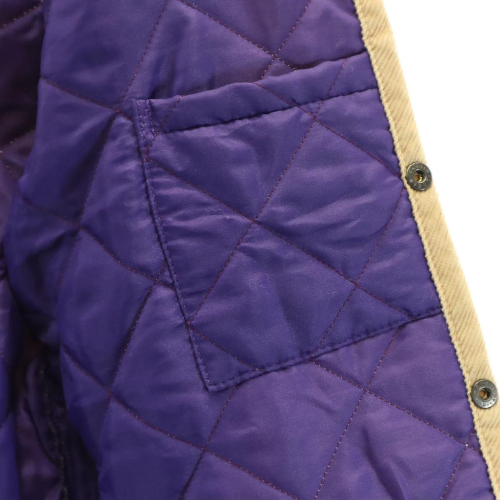 LAVENHAM Made In England Quilted Jacket 36 Beige Women Used
