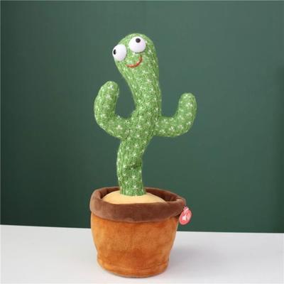 Giocattolo di peluche - Cactus danzante - Multicolore - Cotone PP - Danza e canta