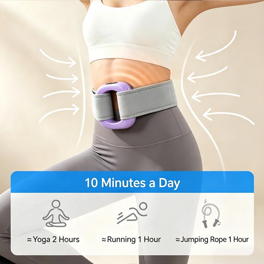 Fascia Rings Massager,Mini Cordless Massagers With Belt,Deep Tissue Fascia Release Tool,Suitable For Multiple Body Locations