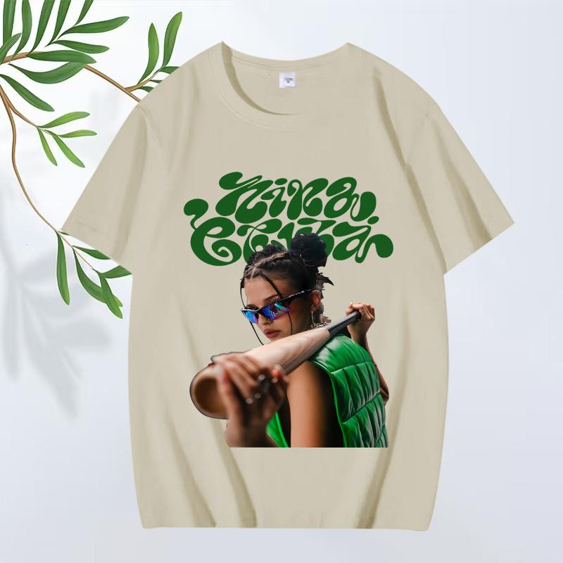 Tričko s grafikou Nina Chuba Classic ve vintage stylu 2025 pánské dámské Nadměrné 100% bavlna s krátkým rukávem Letní potisk Unisex topy