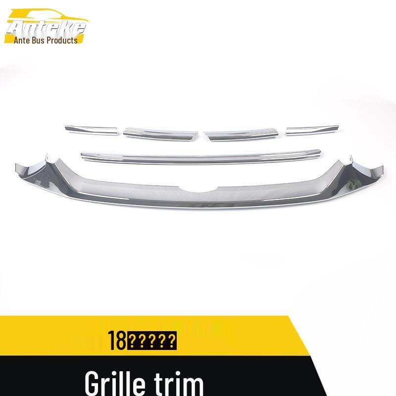 Compatible with 18 Models: 10th Gen Accord Front Grille Trim & Hood Bumper Anti-Collision Strip.