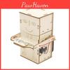 Diy Coin-eating Robot Wood Material Customizable Educational Science Experiment Invention Setm Model
