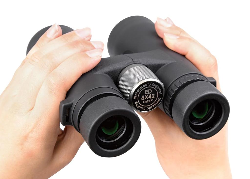 Kenko Avantar 8x42 ED DH 8x 42mm objective roof prism ED aluminum Binoculars, magnification, lens, type, lenses, die-cast body, AVT-0842ED