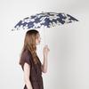 PAUL JOE ACCESSOIRES Folding UV Heat Suitable for Sunny and Rainy Chrysanthemum 12479 Chrysanthemum Navy & (Paul & Joe) Parasol, 100% Protection,