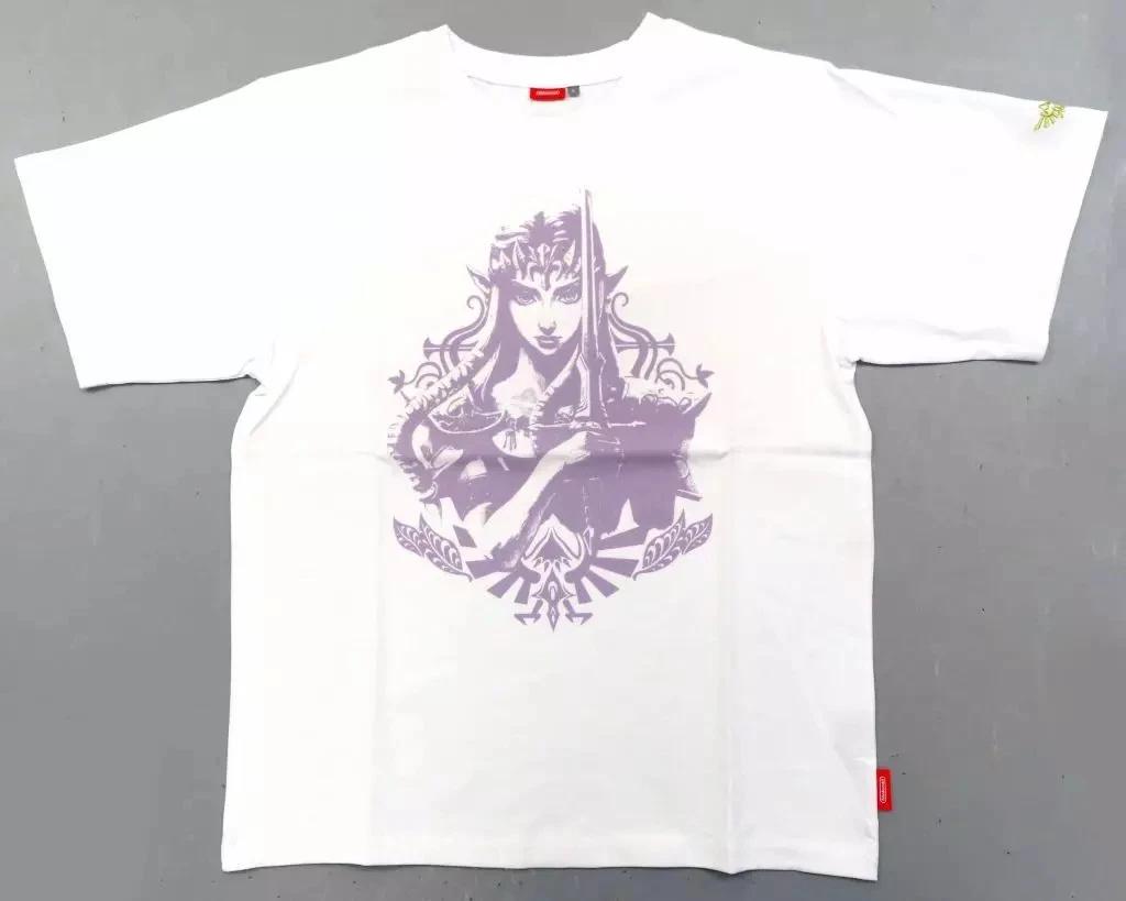 

Nintendo Legend of Zelda Triforce White T-T-Shirt Size S Vintage 3XL