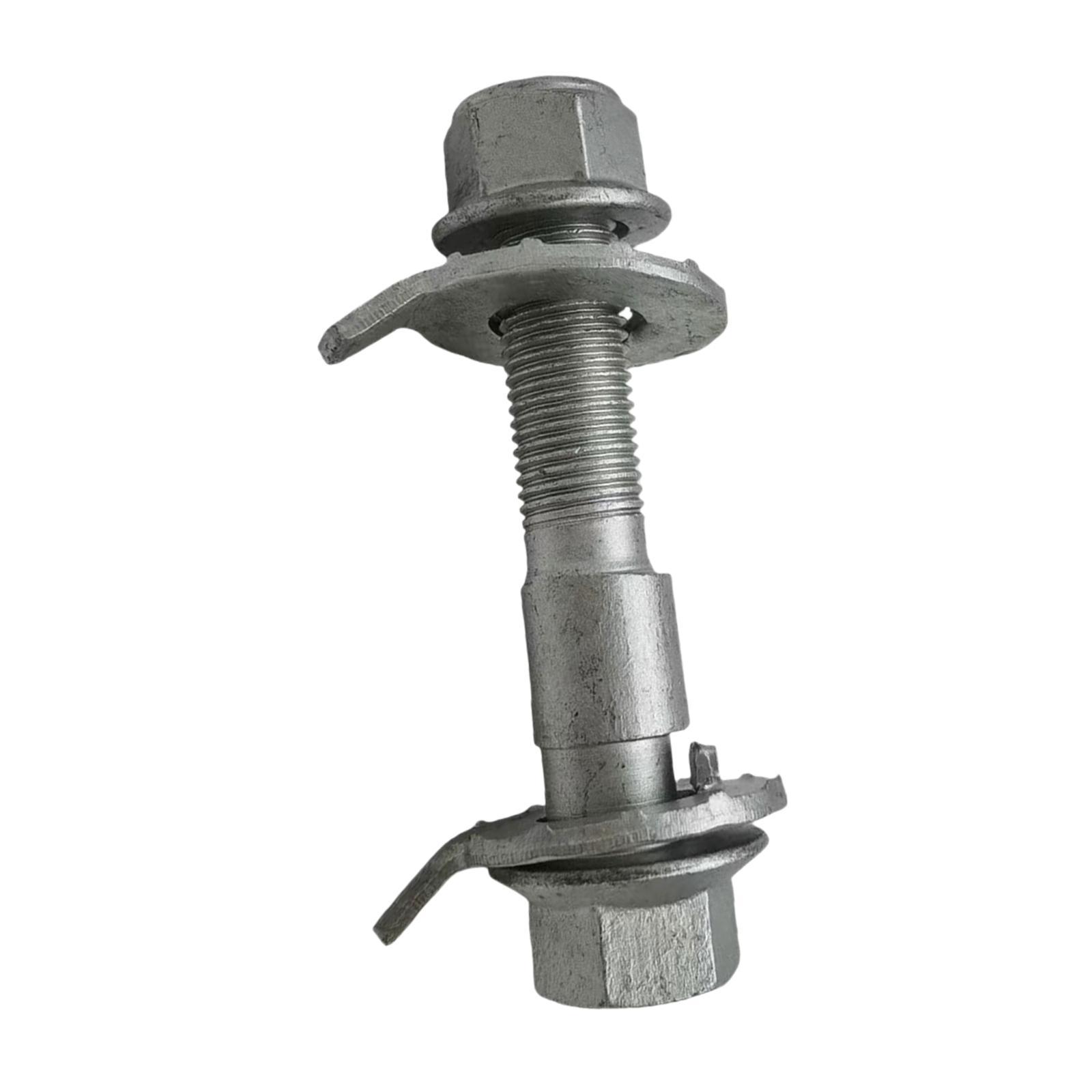 Steel Suspension Camber Cam Bolt Universal Eccentric Bolt Set Wheel Alignment Tool for Car Driving Safety 12mm