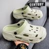 Fashion Summer Trend Mens Slippers Non-Slip Sandals Thick Soft Platform House Shoes Indoor Outdoor Shower Bathroom Slippers Casual Shoes