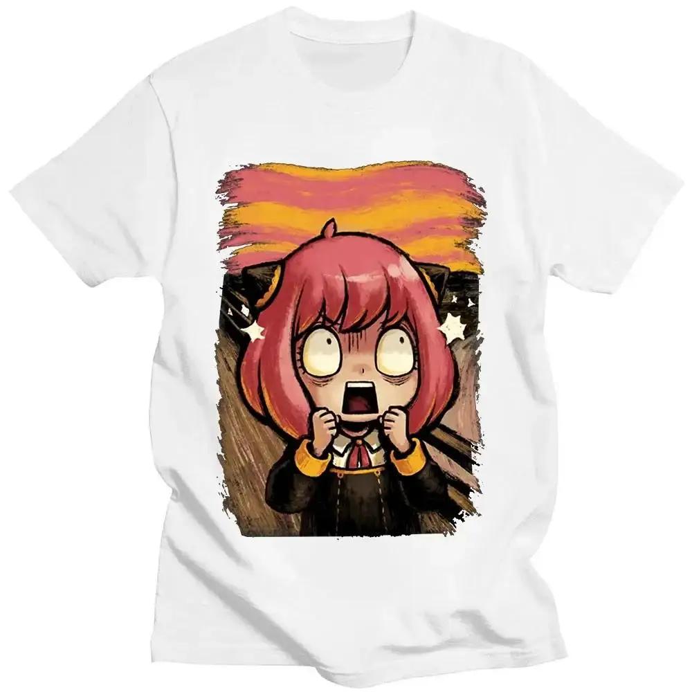 

Japanese Anime Spy X Family Anya Forger Graphic Print T Shirt Streetwear Men Women Fashion Short Sleeve Unisex T Shirt 3XL