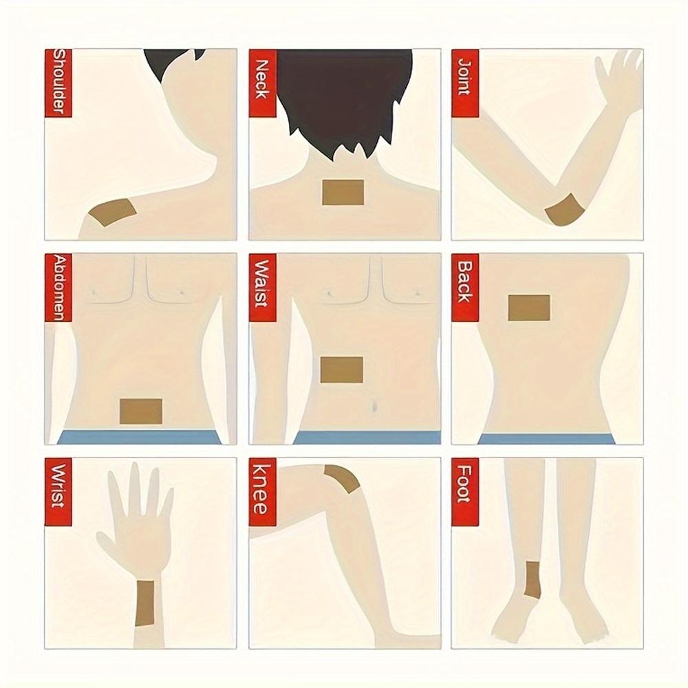 100/200 st Värmeplåster, Långvarig Värme Universalt Plåster