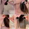 New Fashion Long Drop Earrings for Women Flower Star Moon Heart Butterfly Wings Crystal Pearl Round Geometry Tassel Ear Zircon