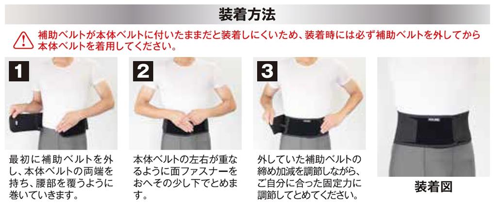 Nakayama Style Body Wide Waist LL 1 for Waist Circumferences of Frame, Support, Size, Piece, Unisex, 90-105cm