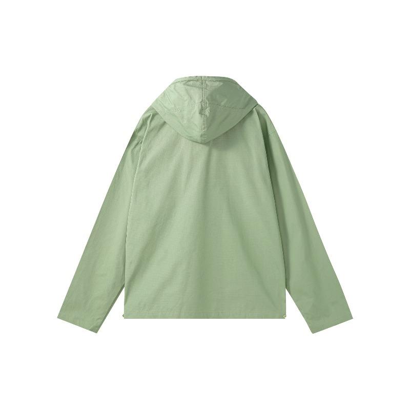 Nike Bluza z kapturem z logo w jednolitym kolorze z kieszenią Męskie topy Zielony DX0718-386