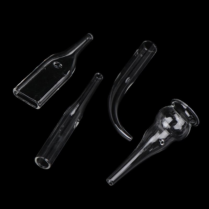 4Pcs/Set Blackhead Removal Glass Pipes Face Pore Cleanser Vacuum Extractor Tube