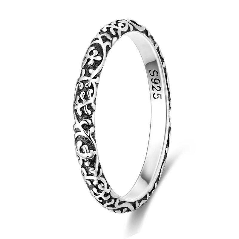 Rings 925 Silver Star Moon Colorful Sparkling Zircon Simple Rings For Women Exquisite Wedding Engagement Birthday Jewelry Gifts