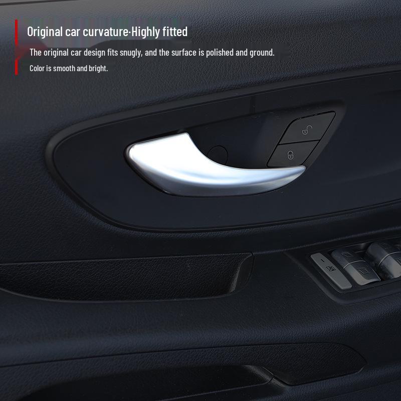 VITO Car Door Interior Handle Electroplated Decorative Trim Strip