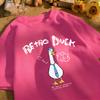 Retro Duck We Are A Creative T Shirt Unisex Summer All-Match Tee O-Neck Fashion Short Sleeve Cotton Loose Unisex Colour T-Shirts