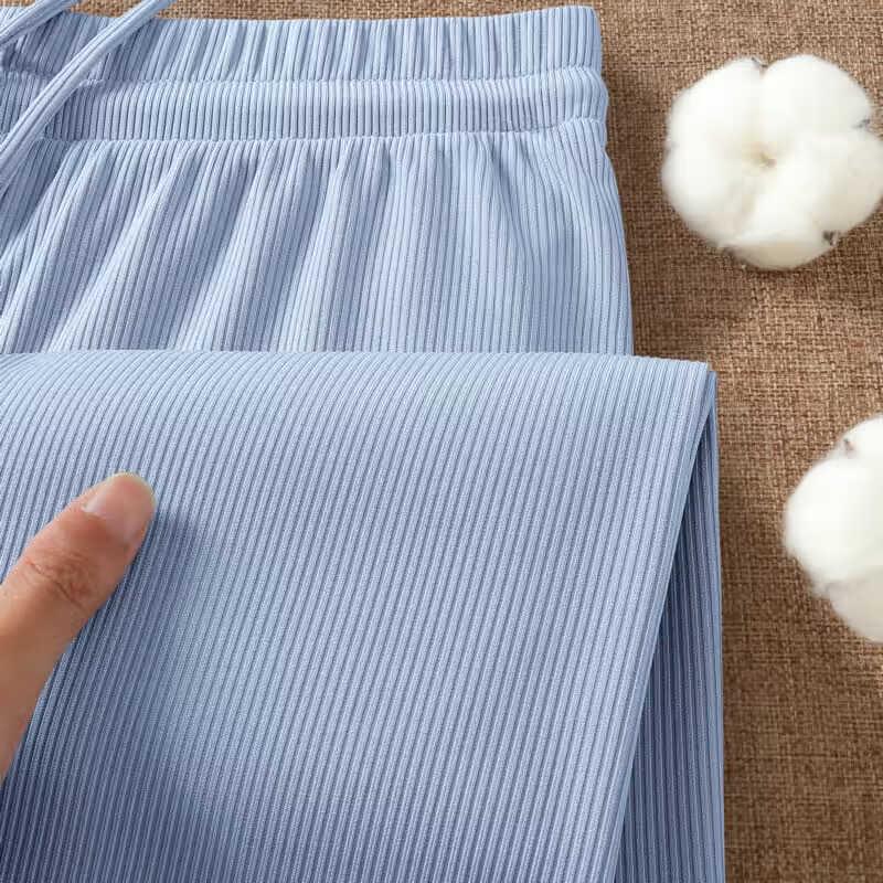 Baleno Women's Ice Silk Wide-Leg Pants