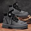 Martin Boots Winter New Wear-resistant Boots British Casual Shoes Rhubarb Boots