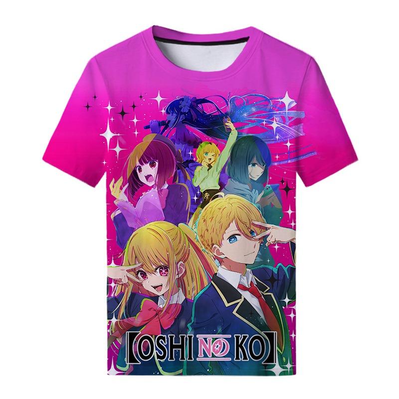 Anime Cute Girl 3D Print Sports Quick-dry Breathable Men T-shirt Harajuku Y2K Street Casual Fashion Short-sleeve Clothing Summer