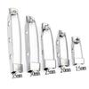 40Pcs Metal Brooch Pins Base Brooch 15/20/25/30/35/38/40mm Lock Back Safety Holder Findings for Jewelry Making Brooch DIY