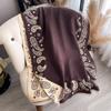 Winter Women Cashmere Scarf Thick Warm Pashmina Shawls Chunky Wraps Jacquard Lady Blanket Echarpe Bufanda Hijab 68*180cm