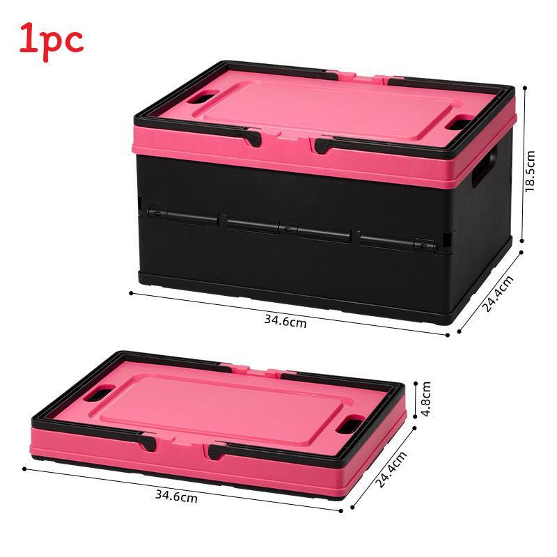 Foldable Multifunctional Pp Storage Bin With Handle For Kitchen And Pantry Organization