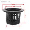 50pcs 78mm Aquaponic Hydroponic Basket Soilless Growing Hydroponic Net Basket Pot Planting Cup NFT Colonization
