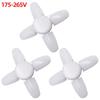 E27 Deformable LED Garage Lights Foldable Ceiling Lamp Home Warehouse Workshop Industrial Lighting Adjustable Panels 6500K Bulb