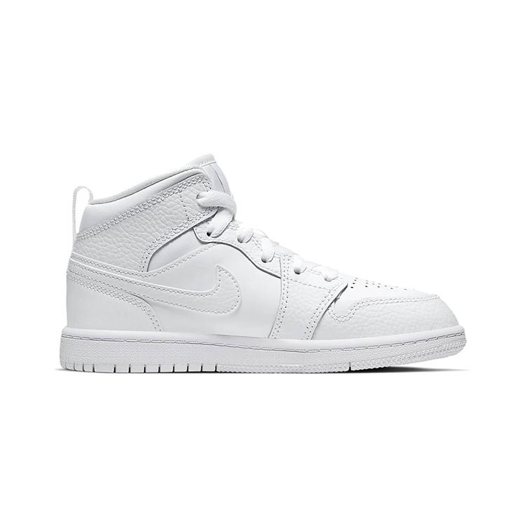Jordan 1 Mid PS Triple White 2021 640734-130