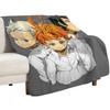 The Promised Neverland Decke Gemütliche Warme Decke für Schlafzimmer Dekoration