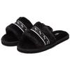 Puma Fluff Remix Slide Black White Women Sneakers 385240-01