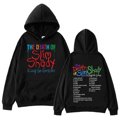 Cartoon Anime Koppel Trui met Capuchon Eminem De Hoodie