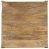 Coffee Table 80x80x40 Cm Solid Mango Wood