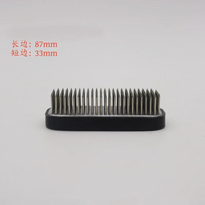 Japanese Ikebana Kenzan Floral Brass Needle Long Rround Fixed Base Holder Flower Arrangements Floral Pin Prong Tools