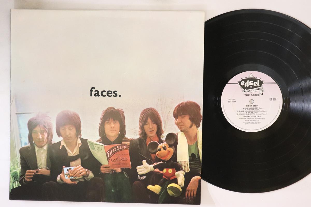 

LP Record FACES - First Step ED240 EDSEL 1987 UK Rock Used