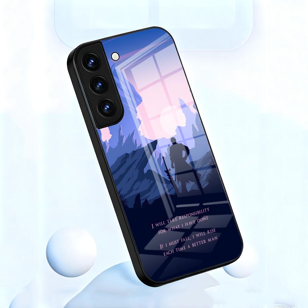 S-Stormlight Archive Phone Case For Samsung A56 A36 A26 A16 A15 A25 A35 A55 A14 A34 A24 A54 Glass Case