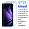 3 Unidades De Vidro Temperado Para OPPO Reno 13 FS F 13FS 13F 4G 5G 12 12FS 12F 11F 11 Pro Pro Protetor De Tela Global