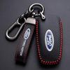 Autoaufkleber 2026 Ford Neu 2025 Heiß Neu Leder Auto Smart Key Hülle Für Ford Fusion Explorer Edge Mustang Mondeo Kuka Personalisiert