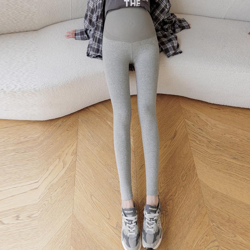 2026 Spring-Summer Seamless Maternity Slim Fit Cropped Pants 3XL