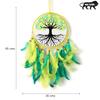 Ловец снов Дерево жизни, Dream Catcher Tree of Life (49 cm, Yellow Green),  Duli