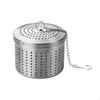 Spice Seasoning Strainer with Extended Chain Hook Tea Ball Mesh Infuser for Tools
