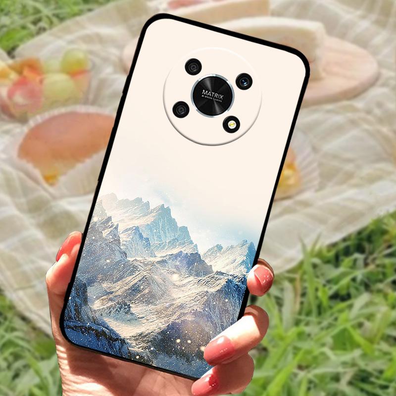 Luxury Fashion Case For Honor Magic4 Lite 5G New TPU Soft Silicone Cover Funda For Huawei Honor Magic 4 Lite Phone Bumper Shell