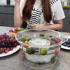 Practical Vegetable Washer Machine 2000mAh Cleaning Technology and Low Noise Design for Effective Home Kitchen Use