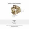 Multi Size Elastic Hair Ties Minimalist Pattern Hair Rope Sweet Ponytail Hair Scrunchies  Women