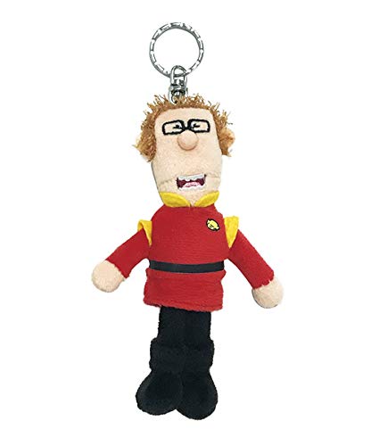 

NICI Shaun the Sheep Keyring, STS Farmer in Red Costume, 10cm, German-Made Plush Toy, Shaun the Sheep Movie Merchandise, Farmer, Ranch Owner, 3090478