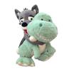 Plush Wolf Dinosaur Toy Kid Cute Doll Childern Birthday Presents Decoration Home